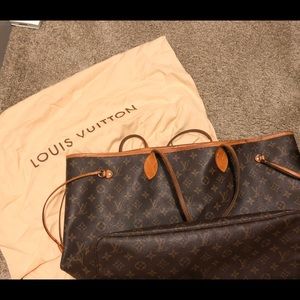 Louis Vuitton never full GM